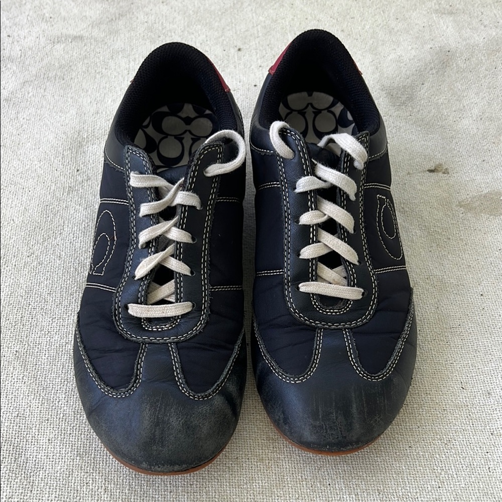Men's Black Coach Sneakers